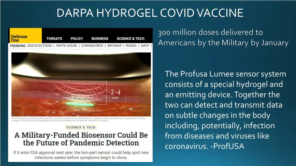 darpa hydrogel covid vaccine