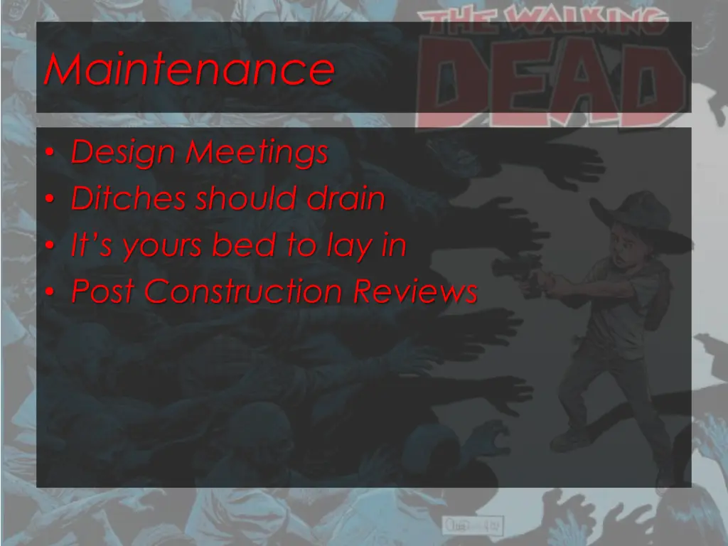 maintenance