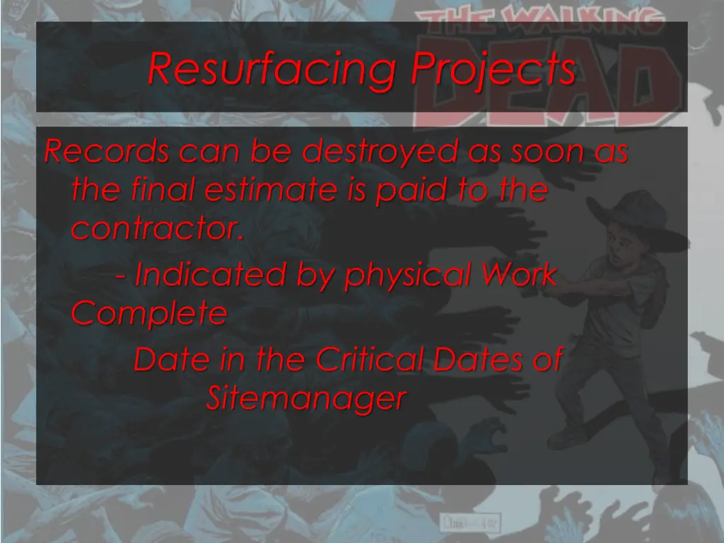 resurfacing projects