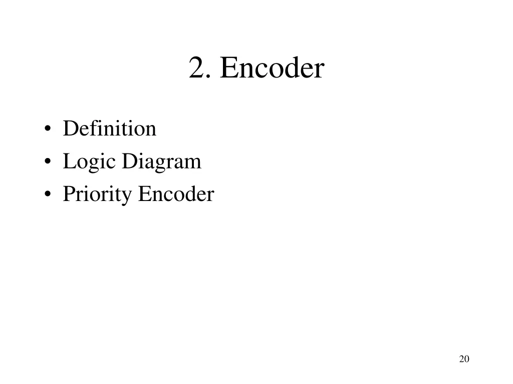 2 encoder