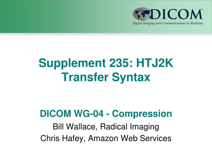 supplement 235 htj2k transfer syntax