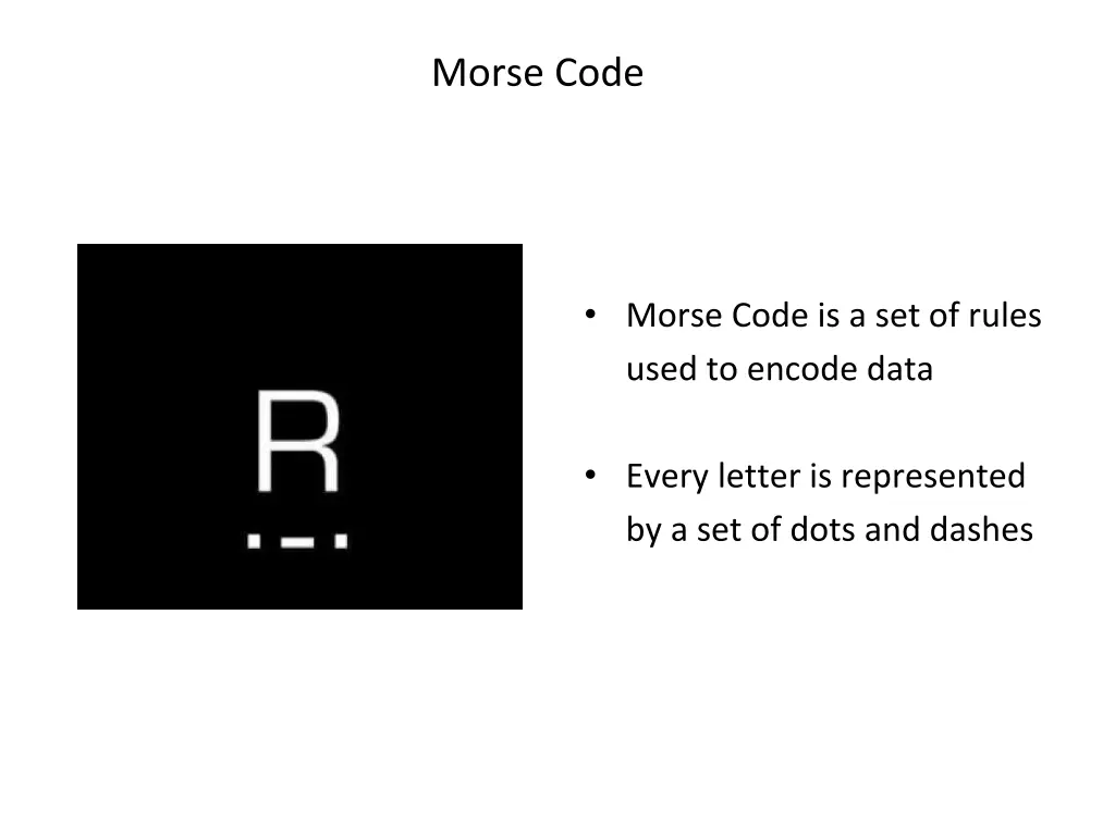 morse code