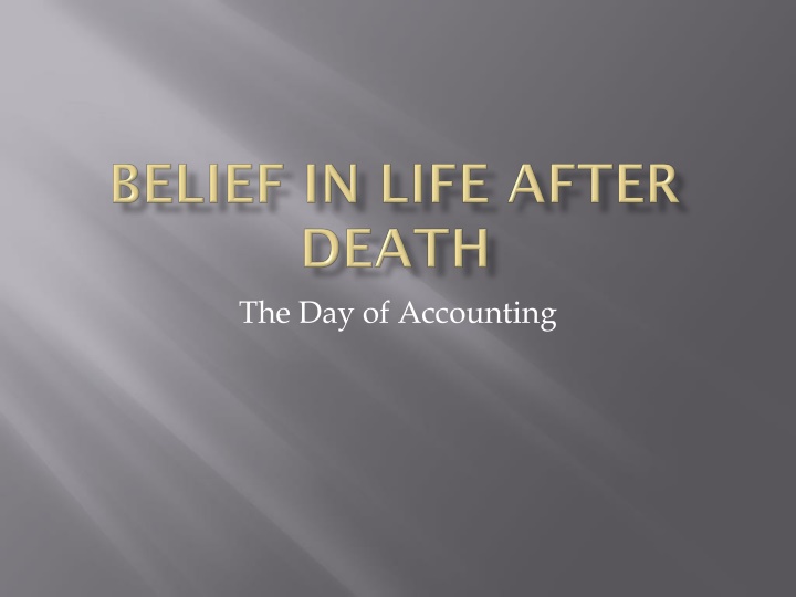 the day of accounting