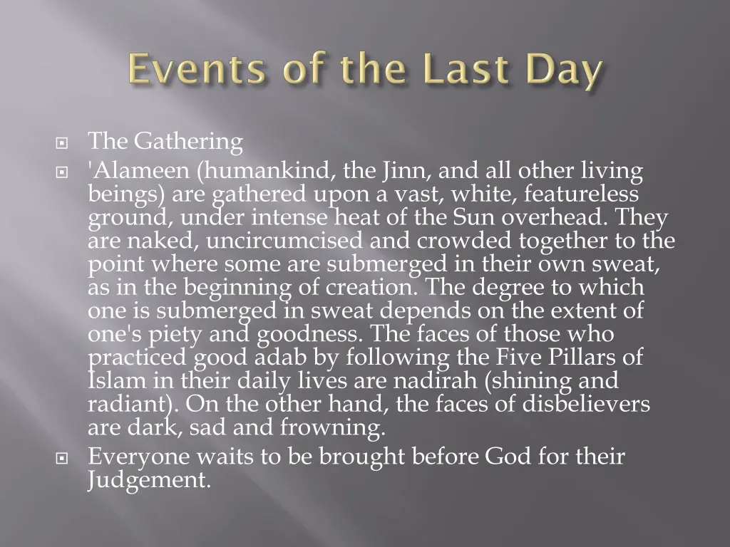 the gathering alameen humankind the jinn