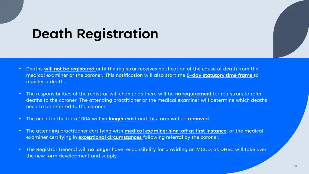 death registration