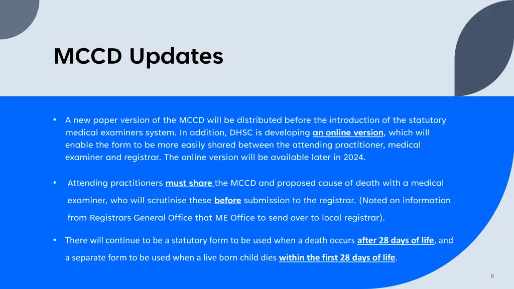 mccd updates 1