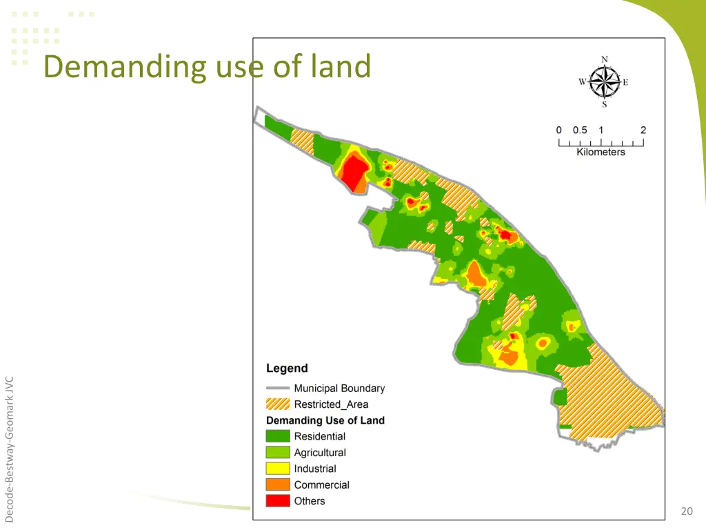 demanding use of land