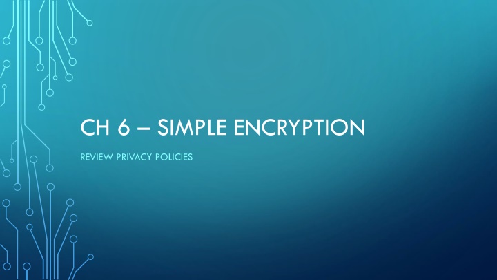 ch 6 simple encryption