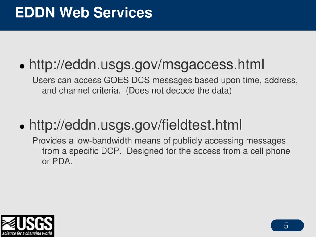 eddn web services