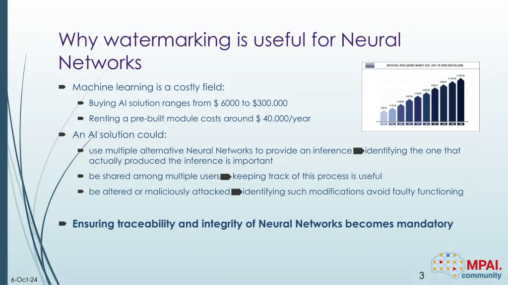 why watermarking is useful for neural networks