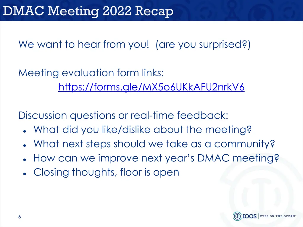 dmac meeting 2022 recap