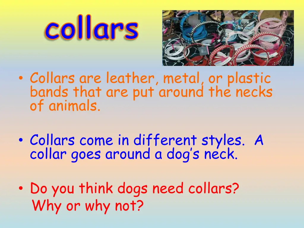 collars