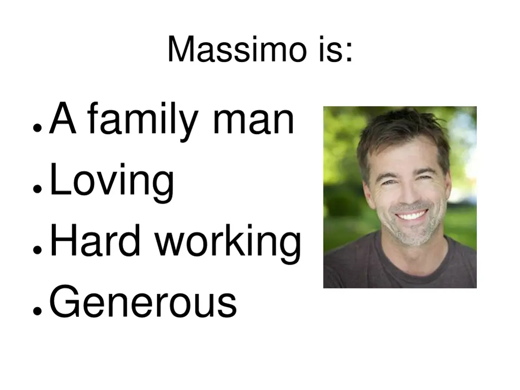 massimo is