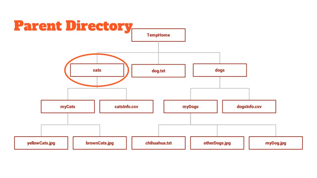 parent directory