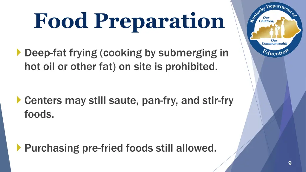 food preparation