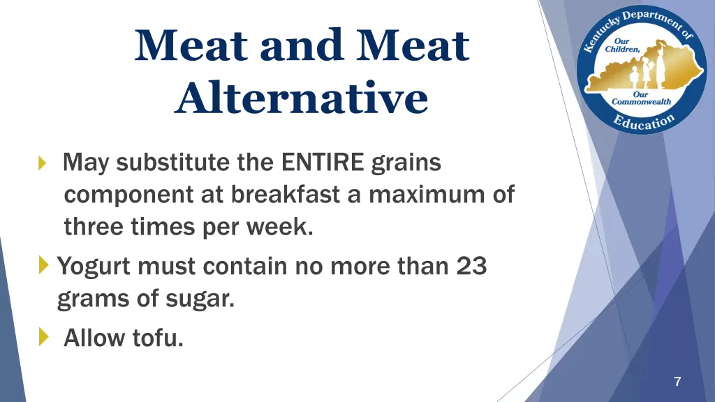 meat and meat alternative