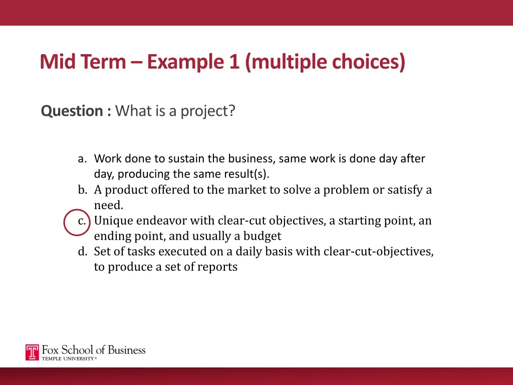 mid term example 1 multiple choices