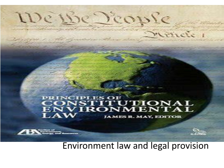 environment law and legal provision