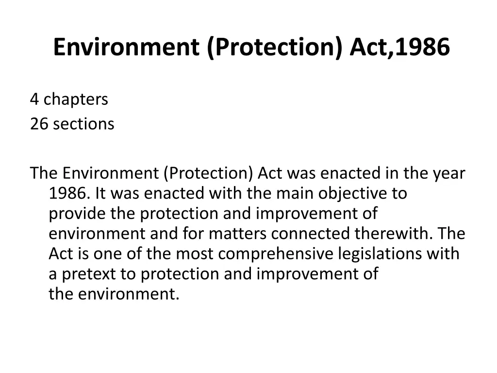 environment protection act 1986