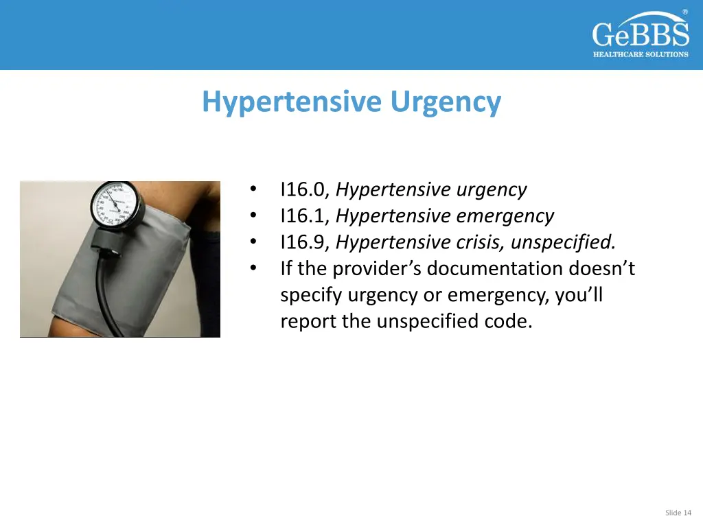 hypertensive urgency