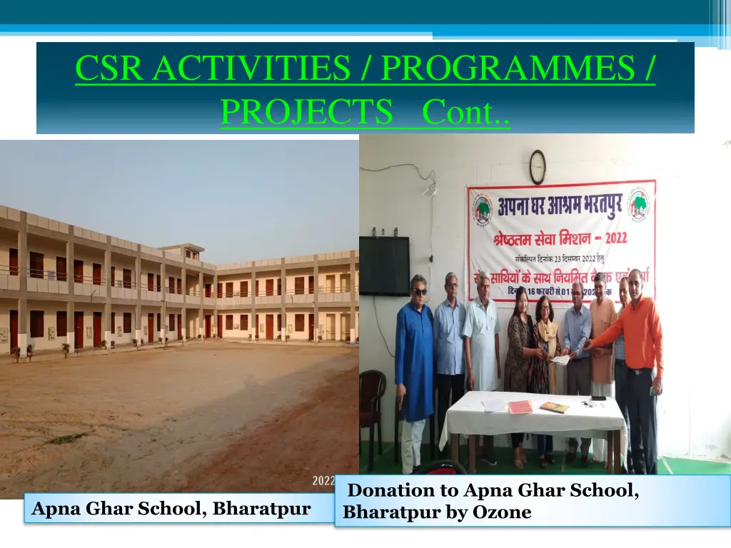 csr activities programmes projects cont 1