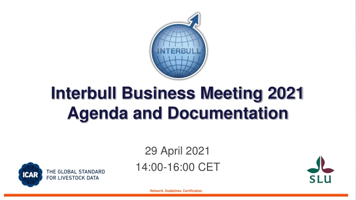 interbull business meeting 2021 agenda