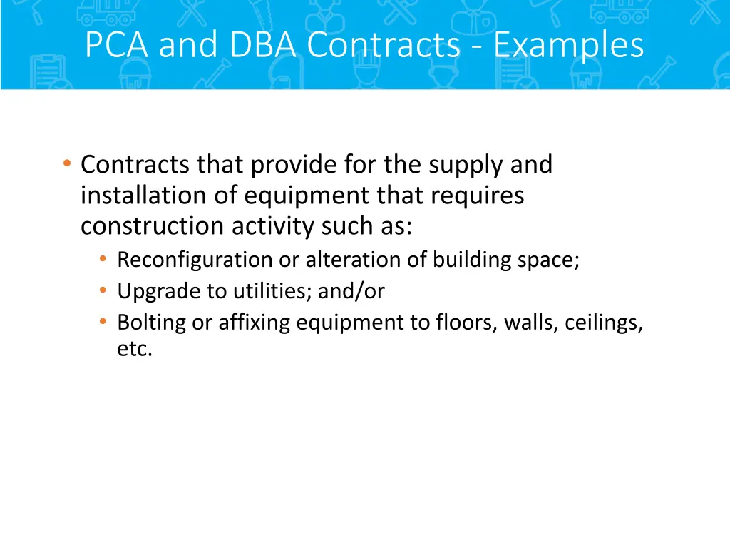 pca and dba contracts examples 2