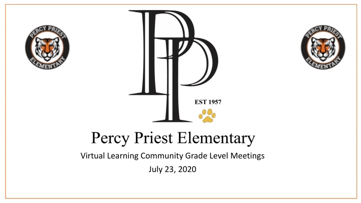 virtual learning community grade level meetings