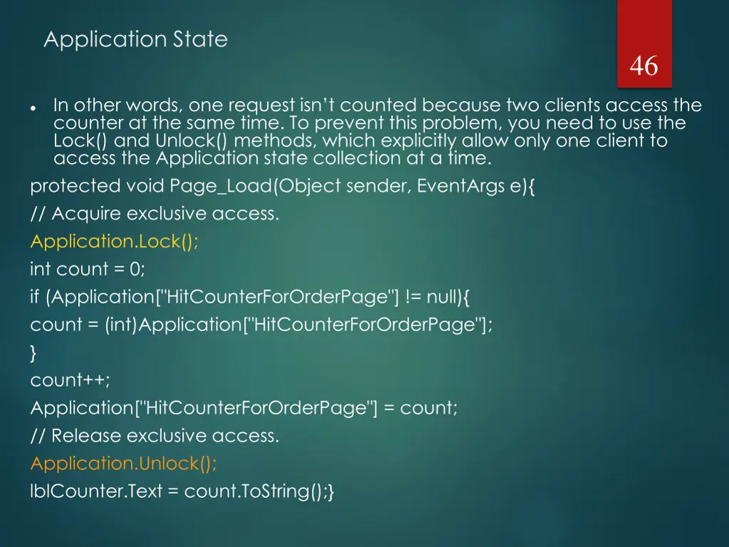 application state 3