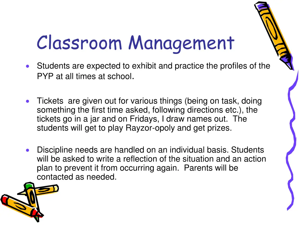 classroom management