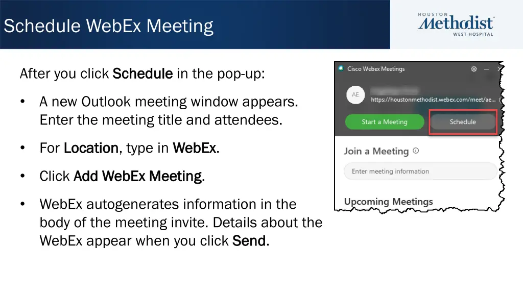 schedule webex meeting 1