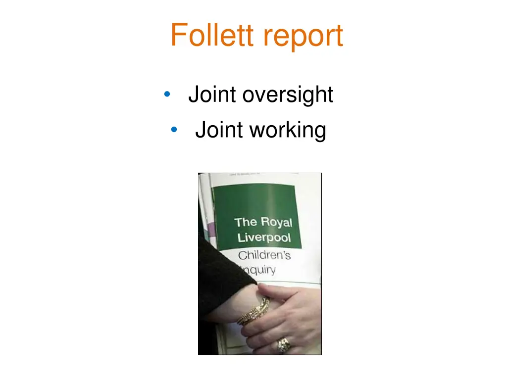 follett report