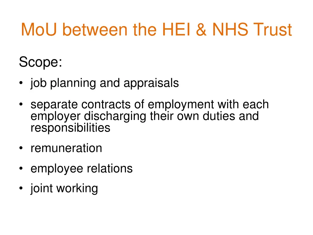 mou between the hei nhs trust 1