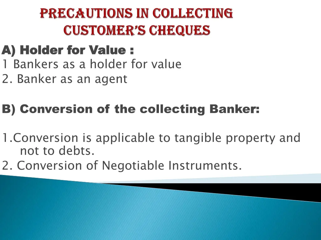 a holder for value a holder for value 1 bankers