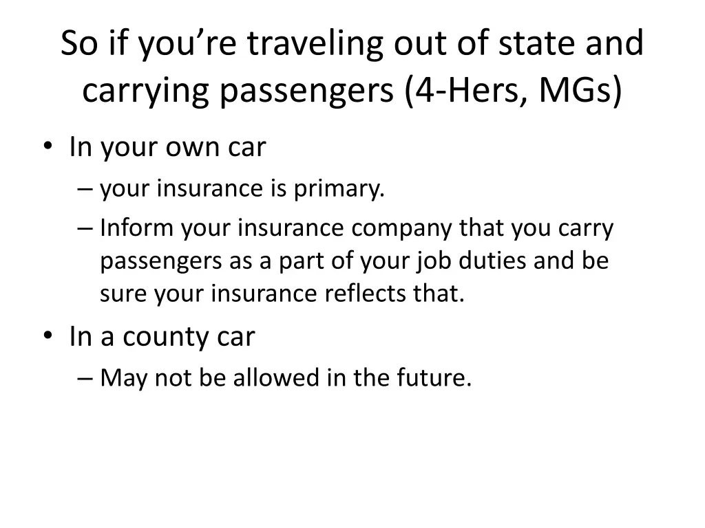 so if you re traveling out of state and carrying