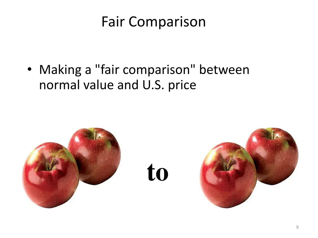 fair comparison 1