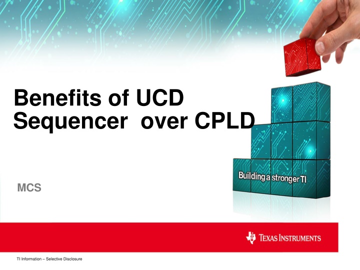 benefits of ucd sequencer over cpld