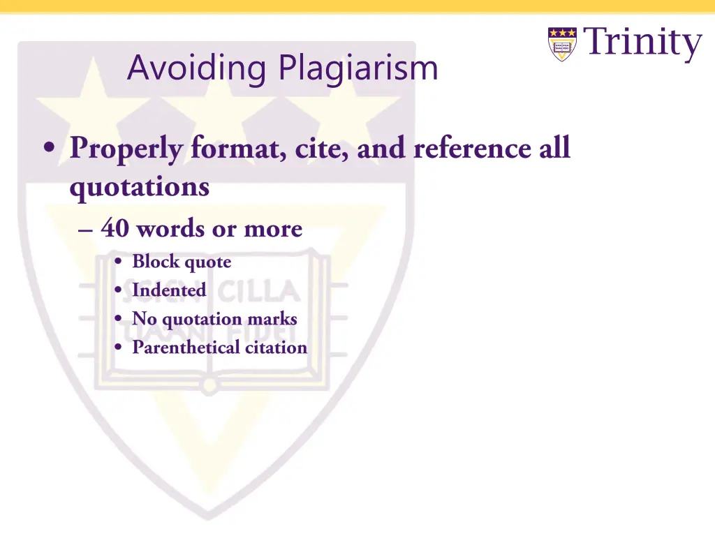 avoiding plagiarism 1