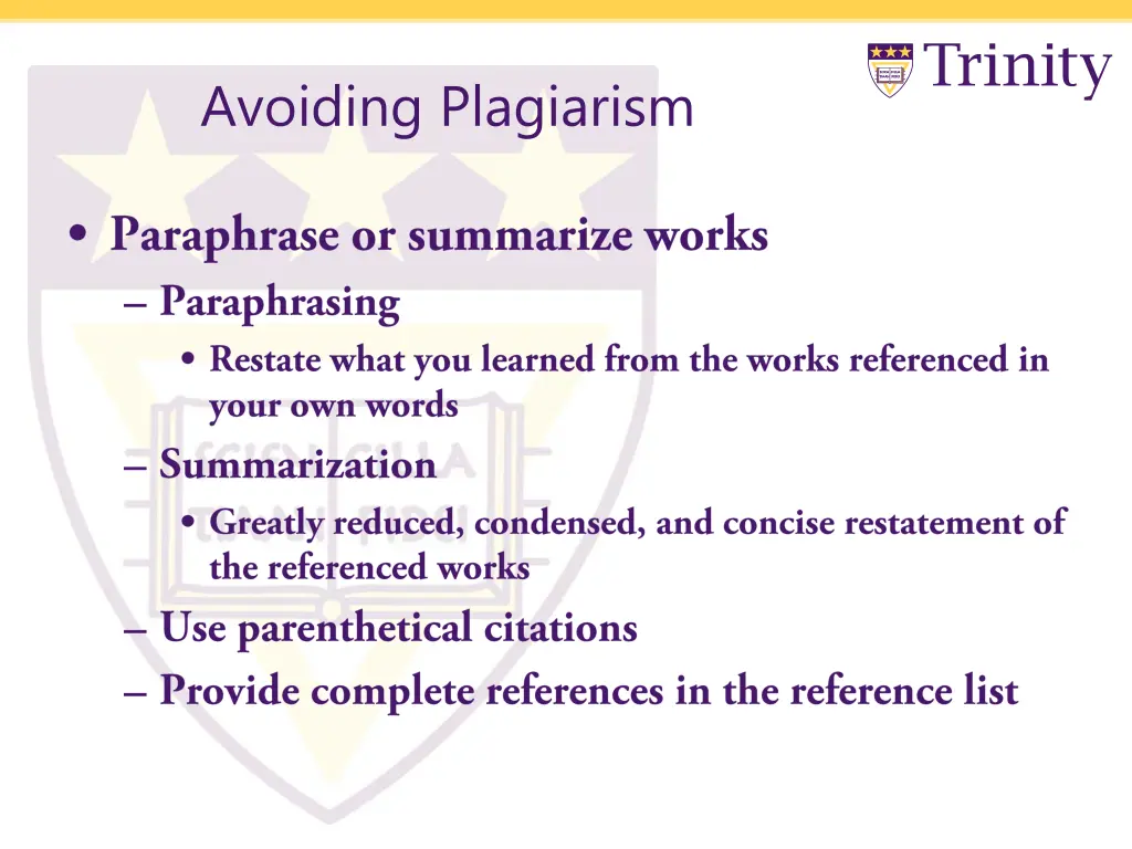 avoiding plagiarism 4