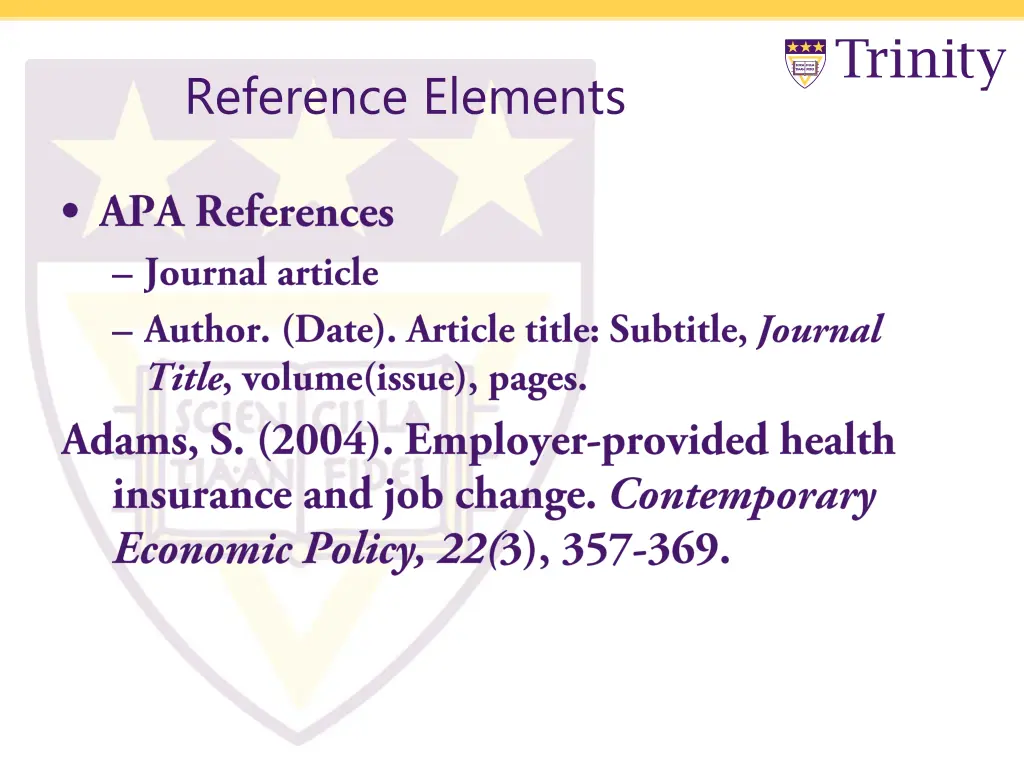 reference elements 2