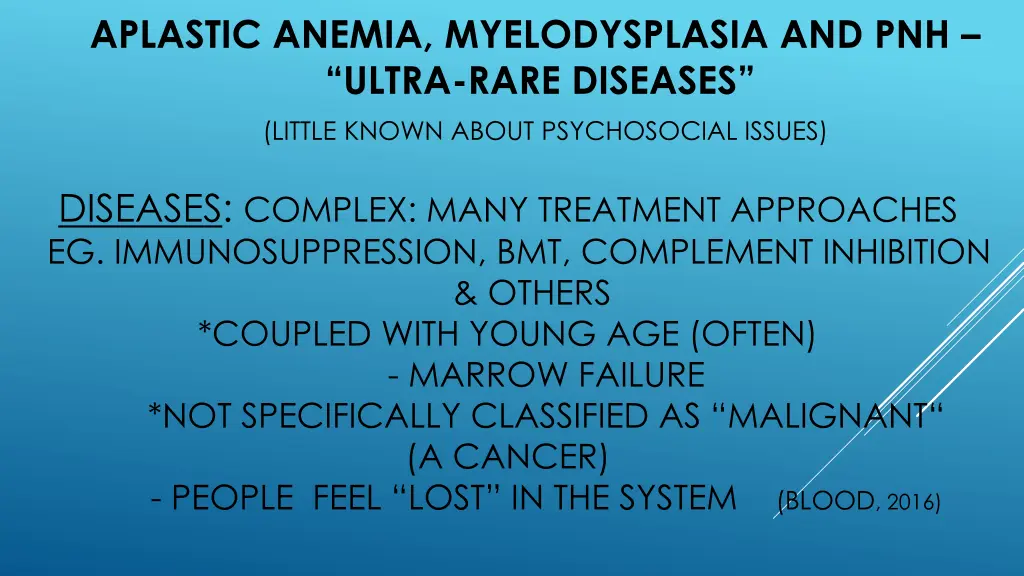 aplastic anemia myelodysplasia and pnh ultra rare