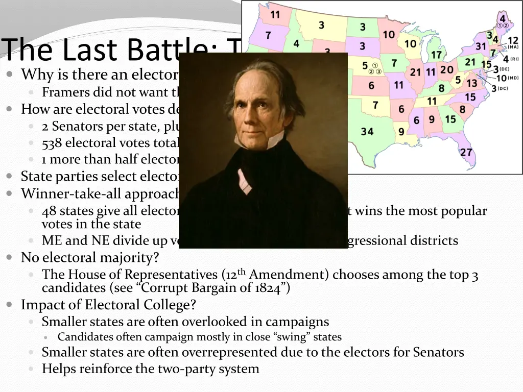 the last battle the electoral college