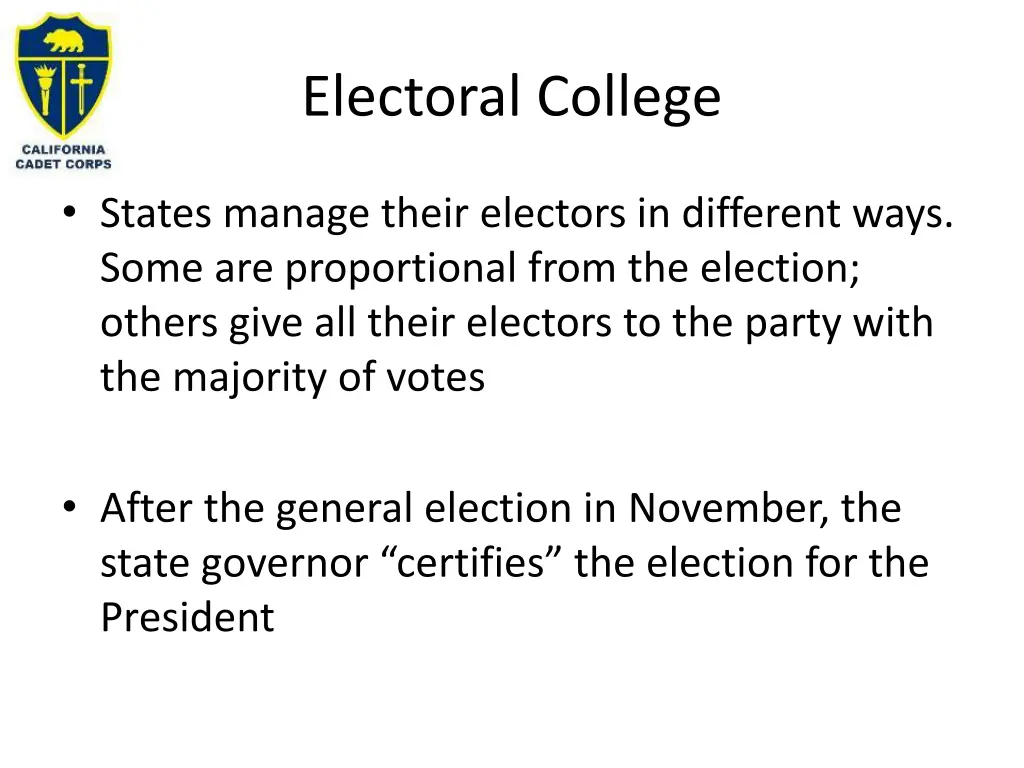 electoral college 3