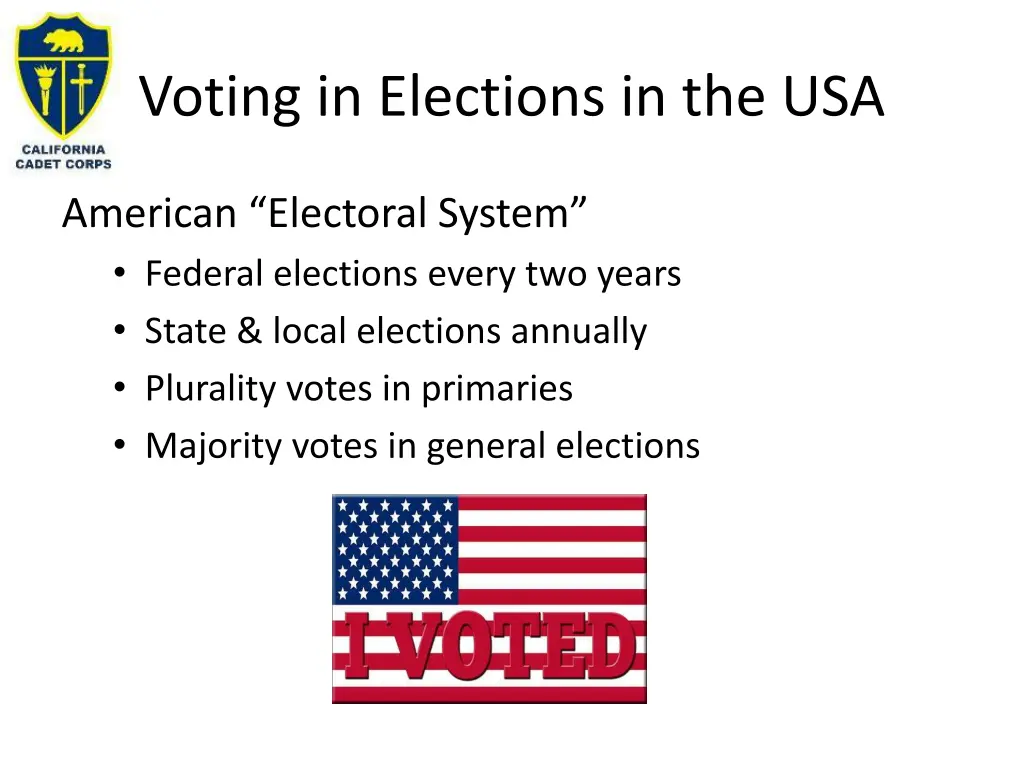 voting in elections in the usa