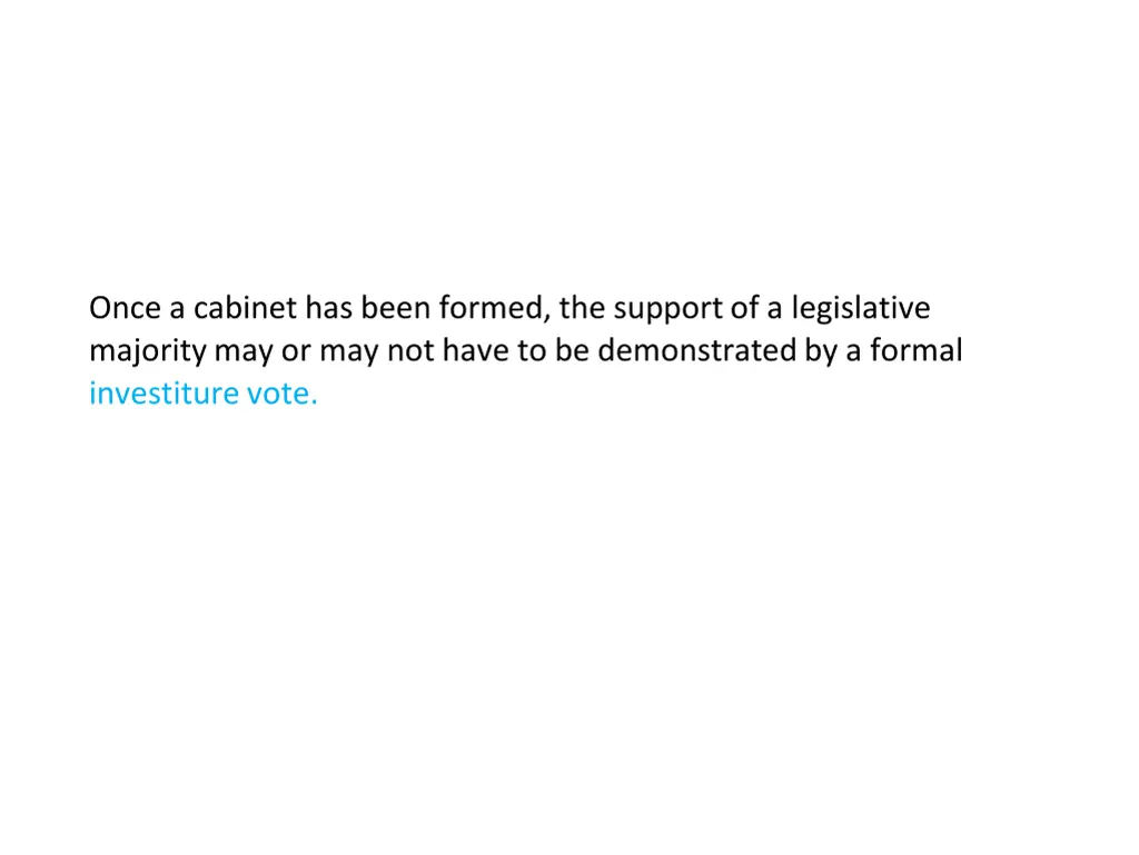 once a cabinet has been formed the support