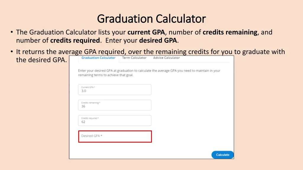 graduation calculator graduation calculator