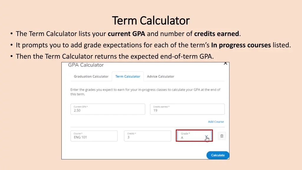 term calculator term calculator