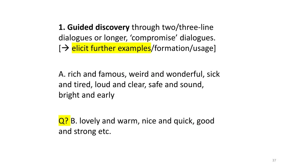 1 guided discovery through two three line 1