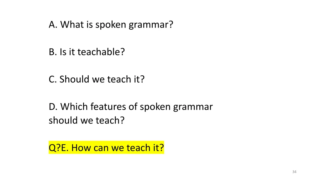 a what is spoken grammar 4