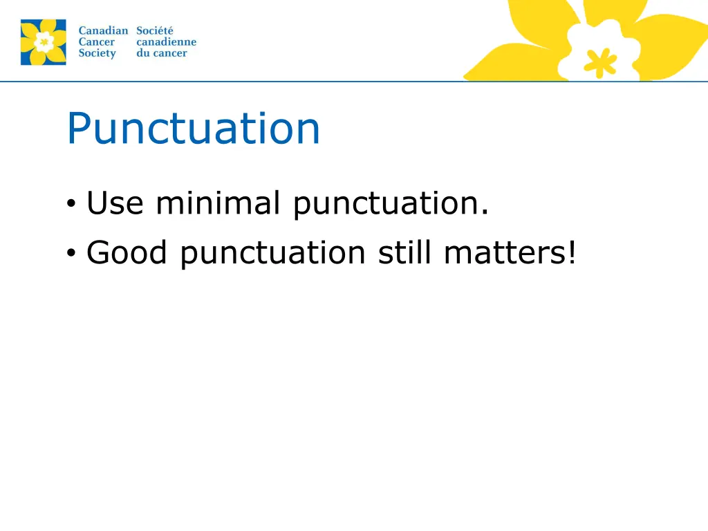 punctuation